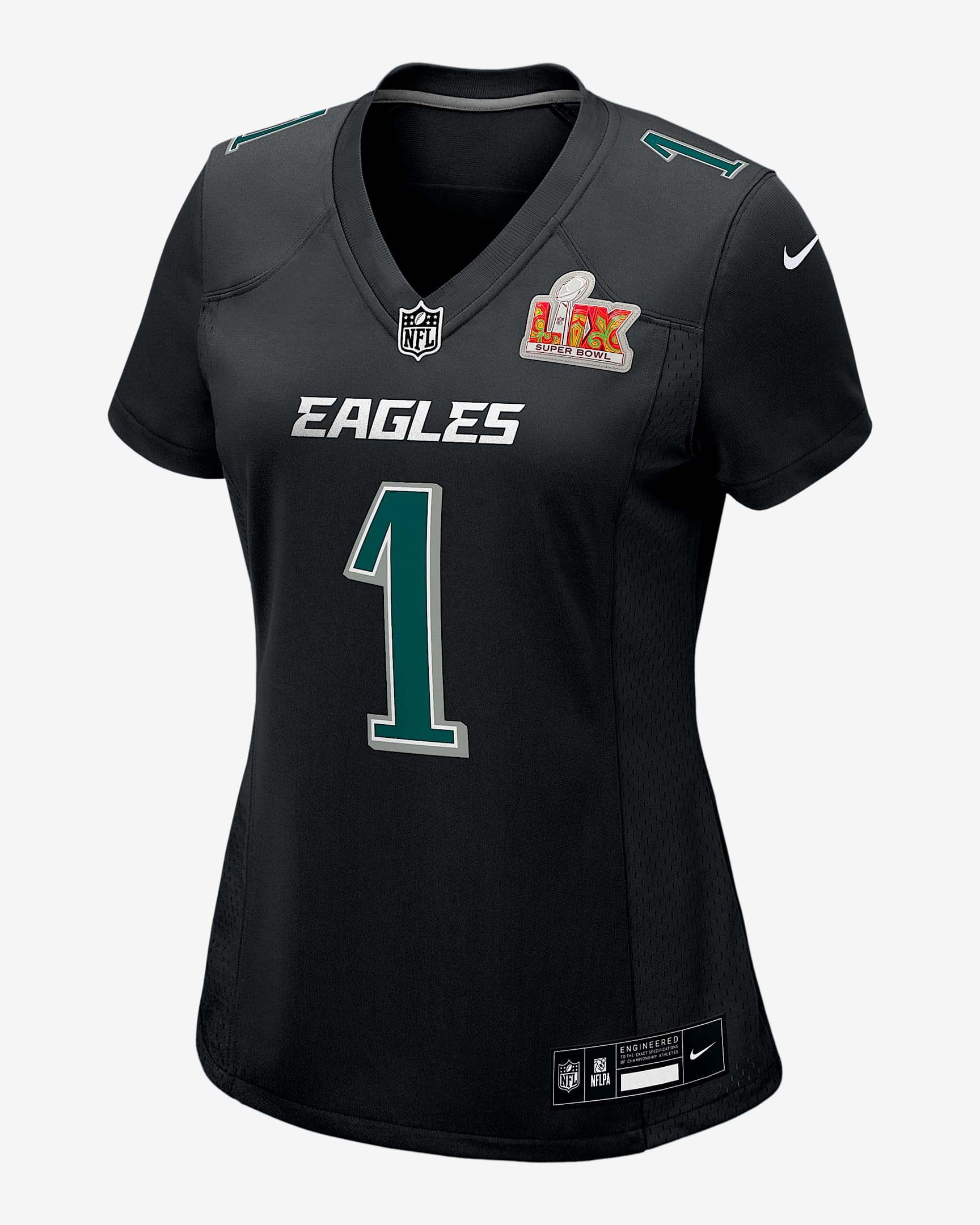 Jalen Hurts Philadelphia Eagles Super Bowl LIX Womens Nike NFL Game